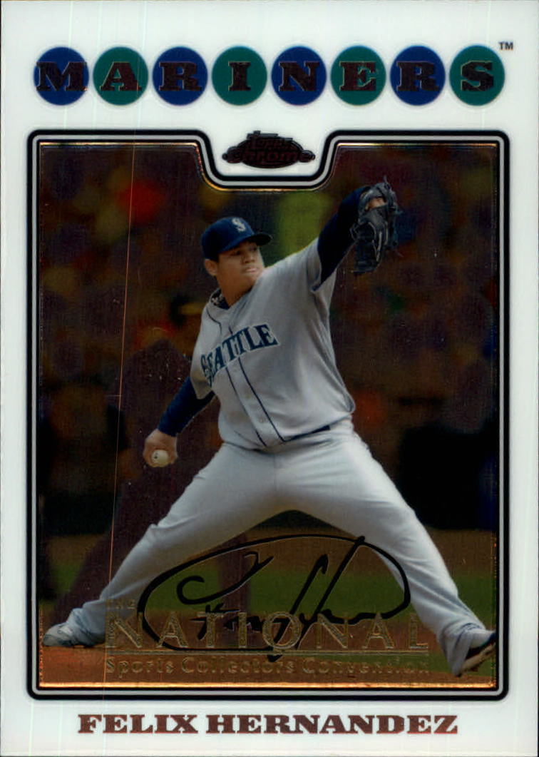 2008 Topps Chrom Baseballkarte #1-239 - wählen Sie Ihre Karte - Bild 37 von 325