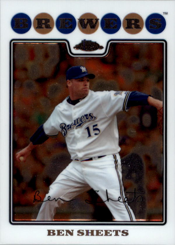 2008 Topps Chrom Baseballkarte #1-239 - wählen Sie Ihre Karte - Bild 69 von 325