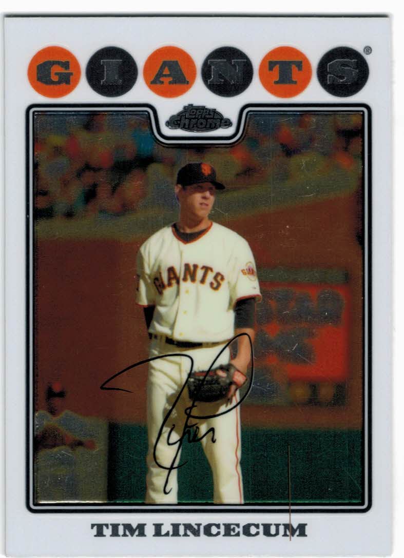 2008 Topps Chrom Baseballkarte #1-239 - wählen Sie Ihre Karte - Bild 71 von 325