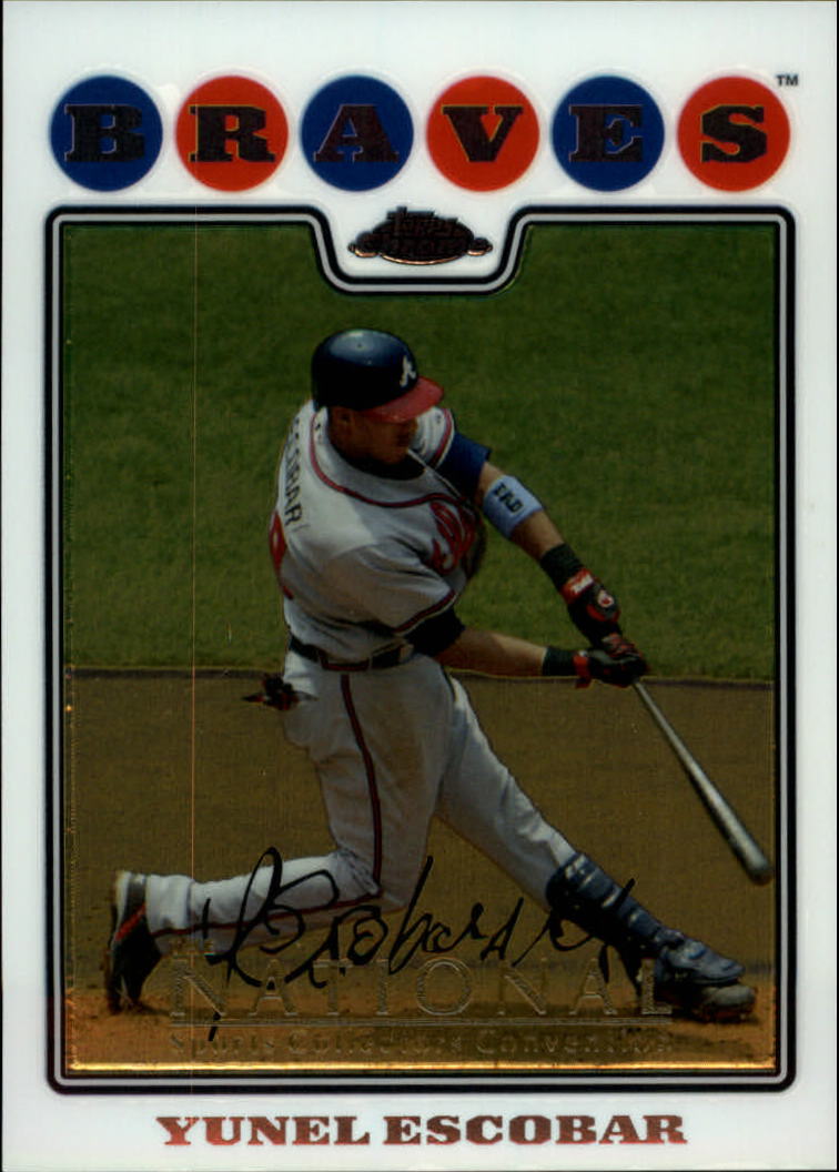 2008 Topps Chrom Baseballkarte #1-239 - wählen Sie Ihre Karte - Bild 79 von 325