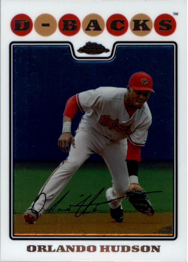 2008 Topps Chrom Baseballkarte #1-239 - wählen Sie Ihre Karte - Bild 83 von 325
