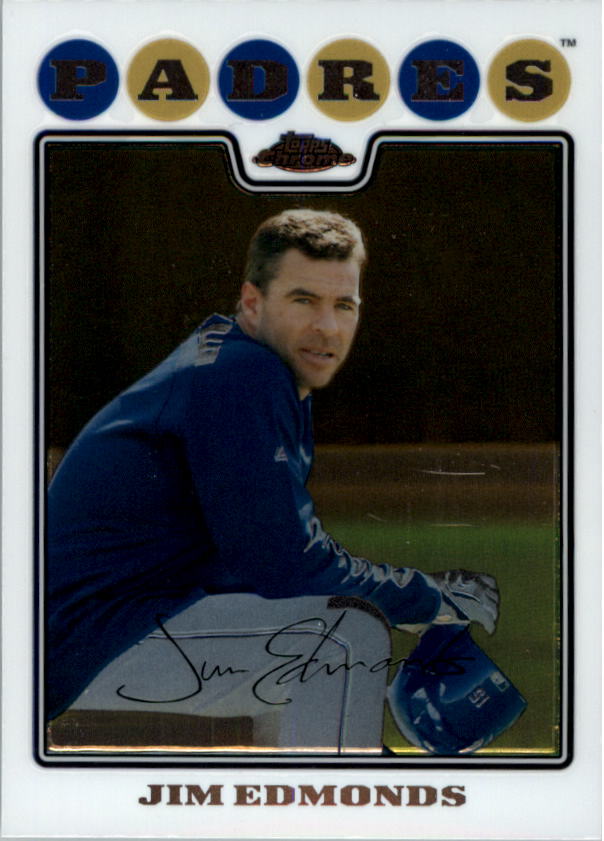 2008 Topps Chrom Baseballkarte #1-239 - wählen Sie Ihre Karte - Bild 85 von 325