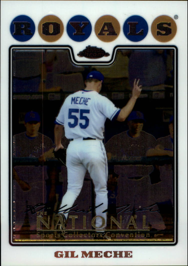 2008 Topps Chrom Baseballkarte #1-239 - wählen Sie Ihre Karte - Bild 93 von 325