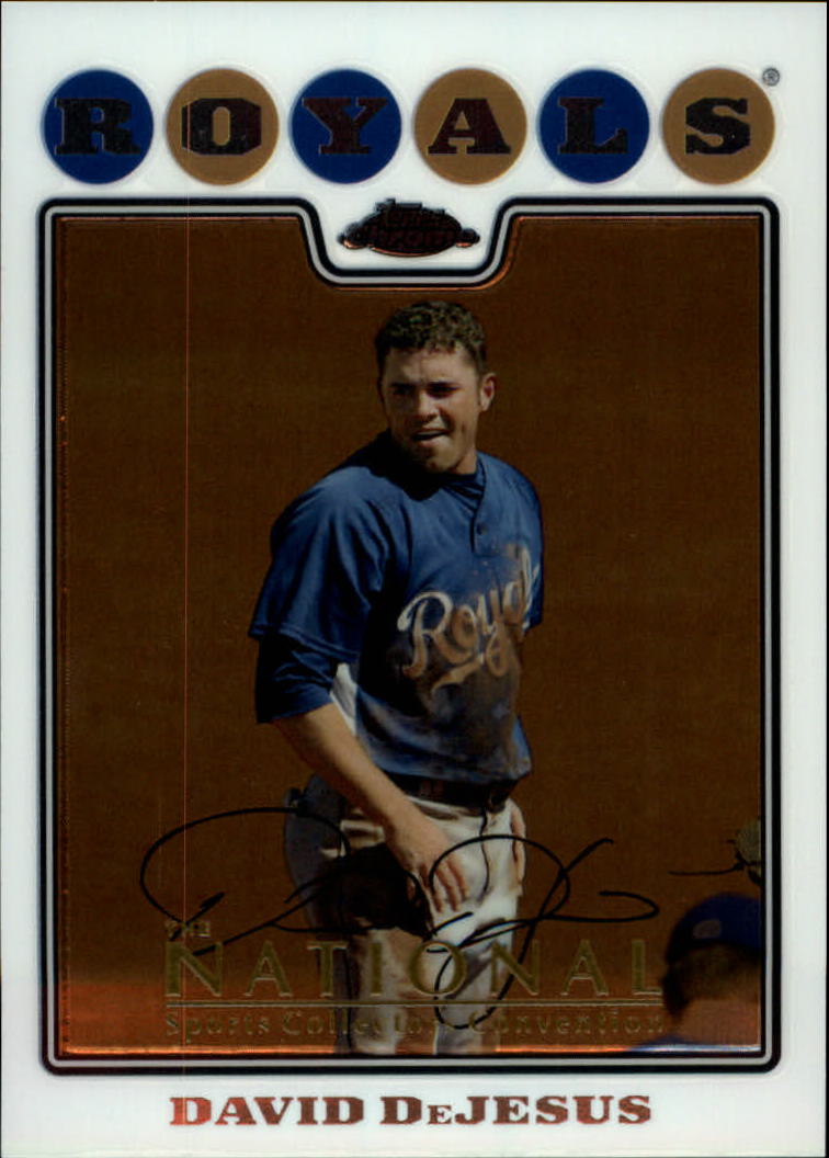 2008 Topps Chrom Baseballkarte #1-239 - wählen Sie Ihre Karte - Bild 95 von 325