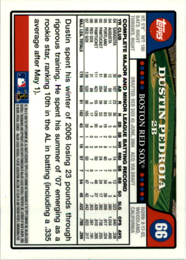 2008 Topps Chrom Baseballkarte #1-239 - wählen Sie Ihre Karte - Bild 100 von 325