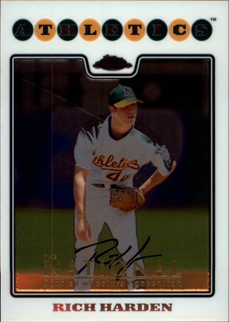 2008 Topps Chrom Baseballkarte #1-239 - wählen Sie Ihre Karte - Bild 103 von 325