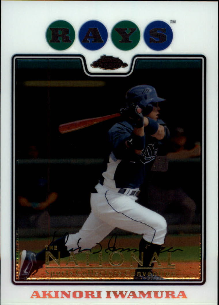 2008 Topps Chrom Baseballkarte #1-239 - wählen Sie Ihre Karte - Bild 105 von 325