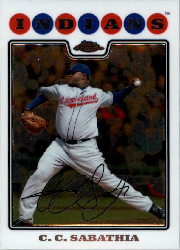 2008 Topps Chrom Baseballkarte #1-239 - wählen Sie Ihre Karte - Bild 111 von 325