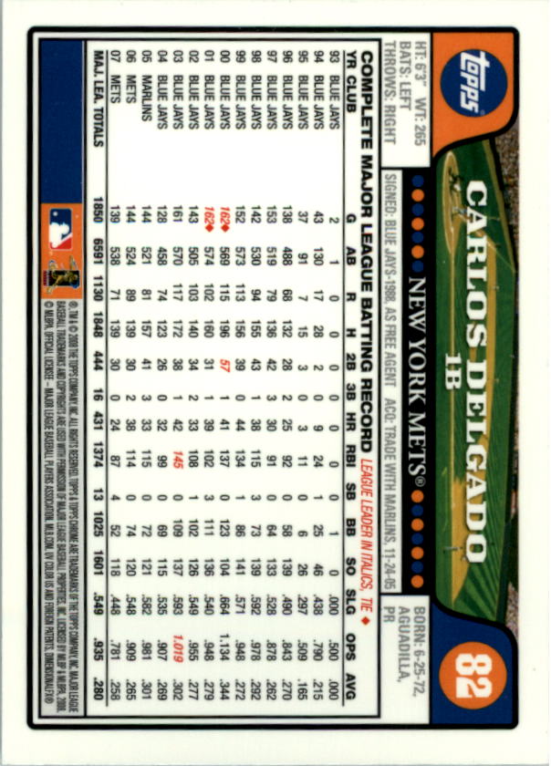 2008 Topps Chrom Baseballkarte #1-239 - wählen Sie Ihre Karte - Bild 124 von 325