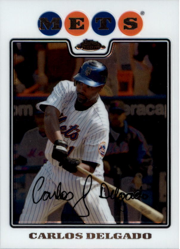 2008 Topps Chrom Baseballkarte #1-239 - wählen Sie Ihre Karte - Bild 123 von 325