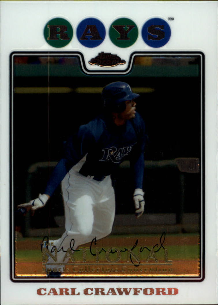 2008 Topps Chrom Baseballkarte #1-239 - wählen Sie Ihre Karte - Bild 129 von 325