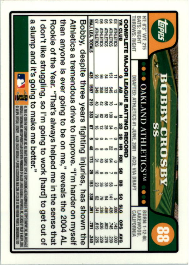 2008 Topps Chrom Baseballkarte #1-239 - wählen Sie Ihre Karte - Bild 132 von 325