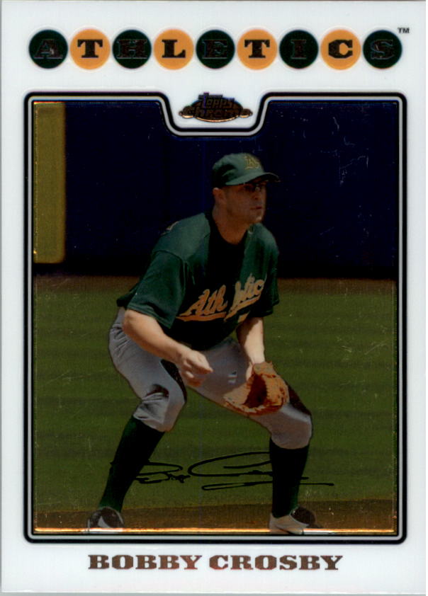 2008 Topps Chrom Baseballkarte #1-239 - wählen Sie Ihre Karte - Bild 131 von 325