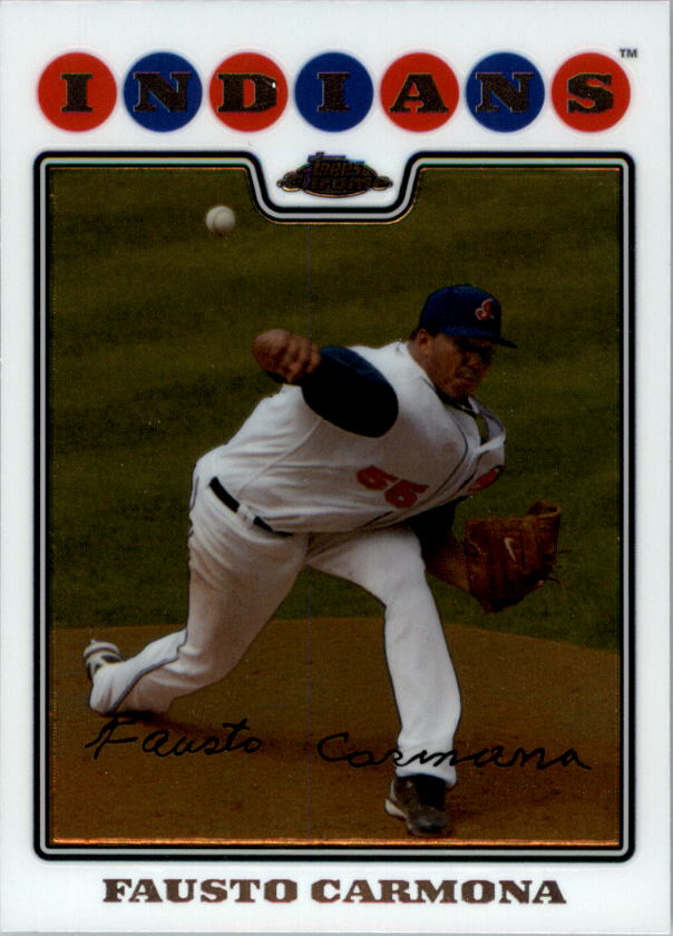 2008 Topps Chrom Baseballkarte #1-239 - wählen Sie Ihre Karte - Bild 139 von 325
