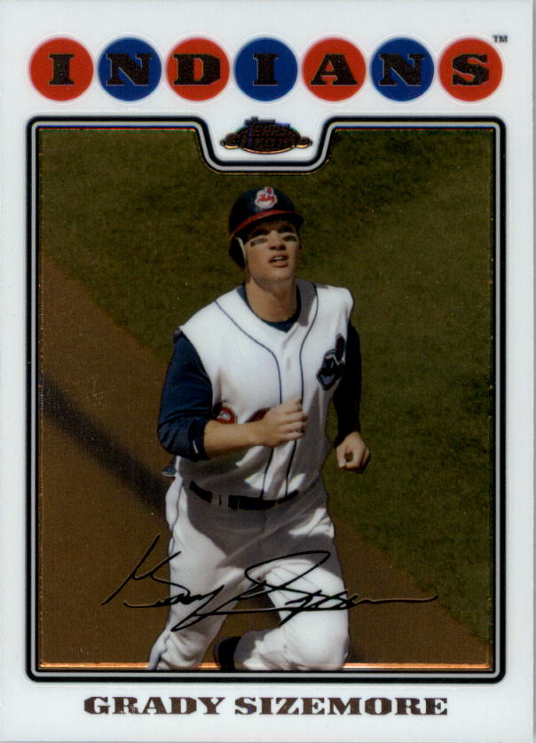 2008 Topps Chrom Baseballkarte #1-239 - wählen Sie Ihre Karte - Bild 141 von 325