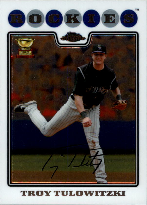 2008 Topps Chrom Baseballkarte #1-239 - wählen Sie Ihre Karte - Bild 147 von 325