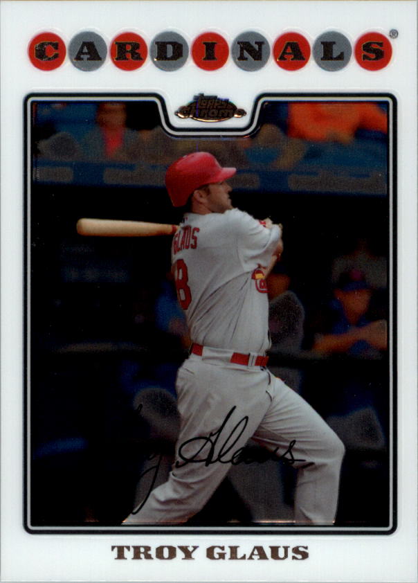 2008 Topps Chrom Baseballkarte #1-239 - wählen Sie Ihre Karte - Bild 149 von 325