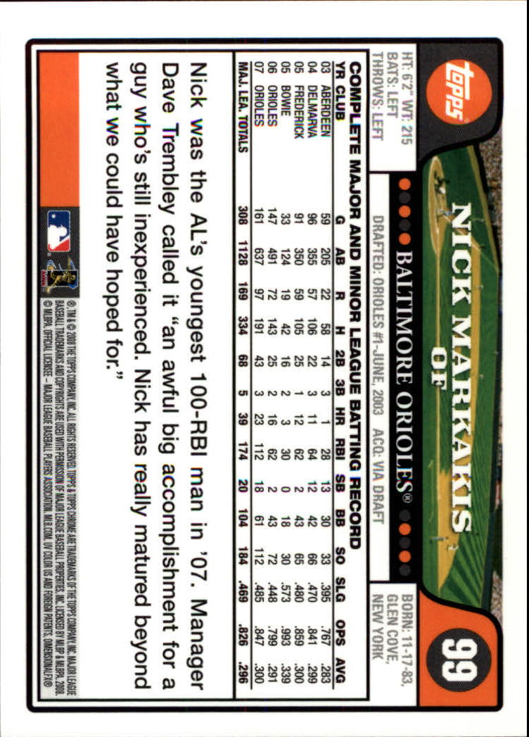 2008 Topps Chrom Baseballkarte #1-239 - wählen Sie Ihre Karte - Bild 152 von 325