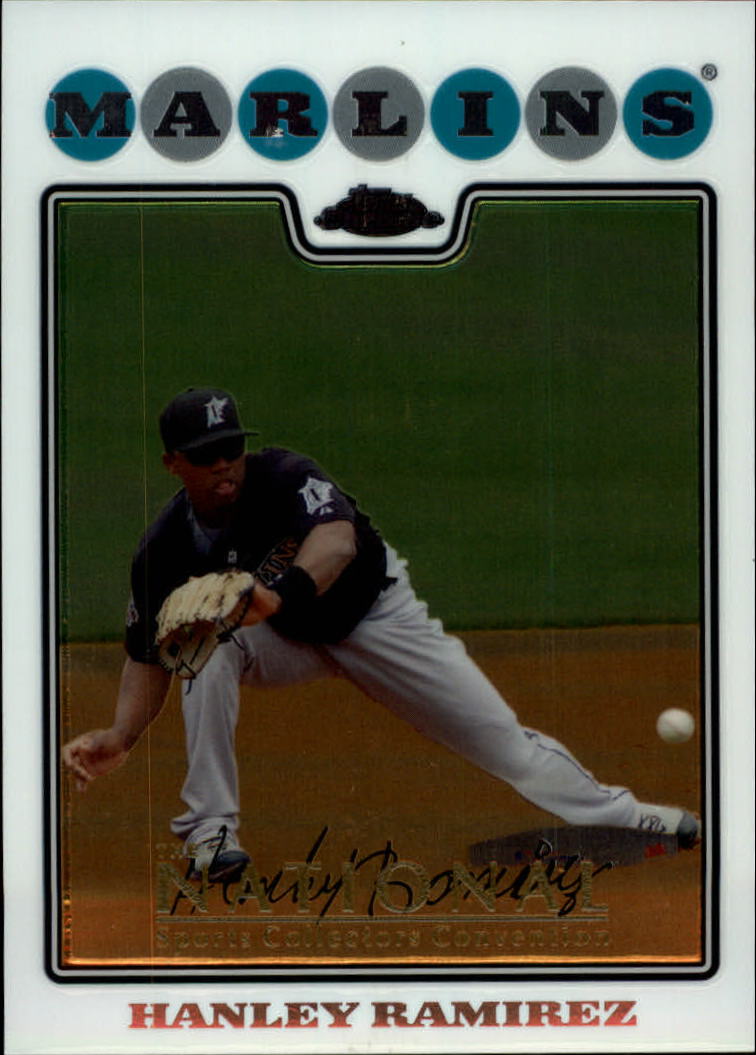 2008 Topps Chrom Baseballkarte #1-239 - wählen Sie Ihre Karte - Bild 167 von 325