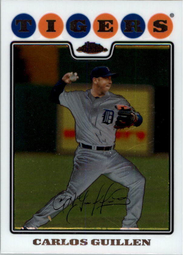 2008 Topps Chrom Baseballkarte #1-239 - wählen Sie Ihre Karte - Bild 169 von 325