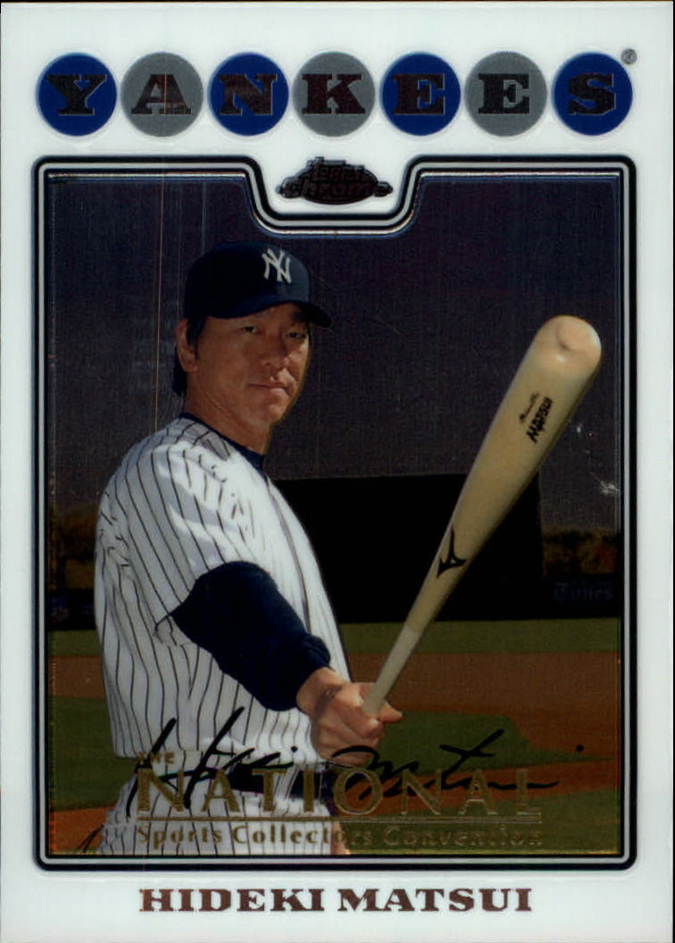 2008 Topps Chrom Baseballkarte #1-239 - wählen Sie Ihre Karte - Bild 181 von 325