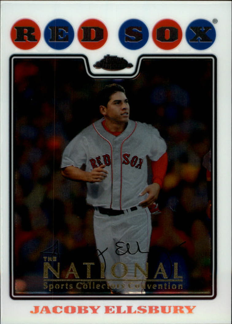 2008 Topps Chrom Baseballkarte #1-239 - wählen Sie Ihre Karte - Bild 187 von 325