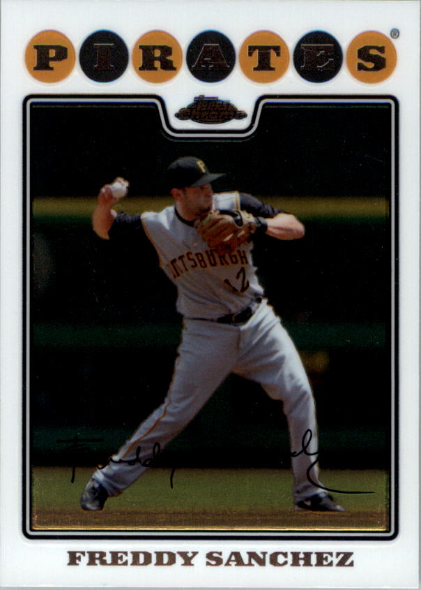 2008 Topps Chrom Baseballkarte #1-239 - wählen Sie Ihre Karte - Bild 189 von 325