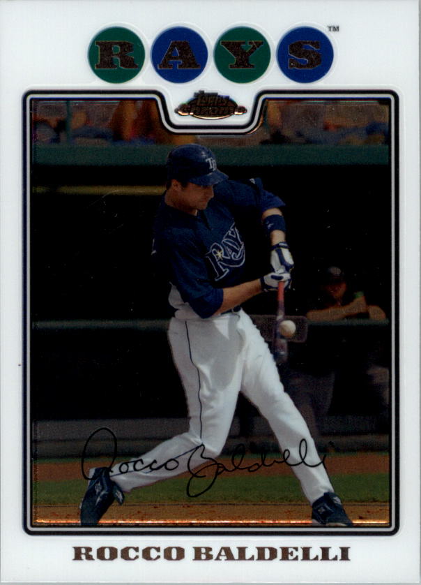 2008 Topps Chrom Baseballkarte #1-239 - wählen Sie Ihre Karte - Bild 191 von 325