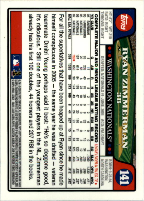 2008 Topps Chrom Baseballkarte #1-239 - wählen Sie Ihre Karte - Bild 208 von 325