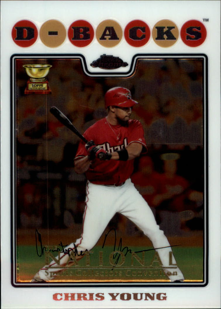2008 Topps Chrom Baseballkarte #1-239 - wählen Sie Ihre Karte - Bild 213 von 325