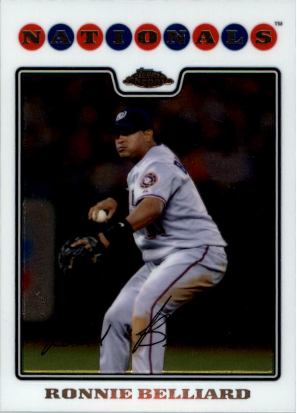 2008 Topps Chrom Baseballkarte #1-239 - wählen Sie Ihre Karte - Bild 219 von 325