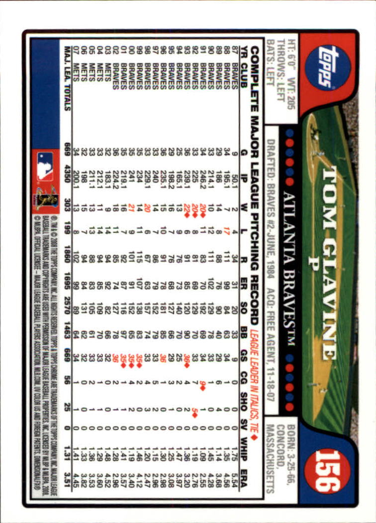 2008 Topps Chrom Baseballkarte #1-239 - wählen Sie Ihre Karte - Bild 230 von 325