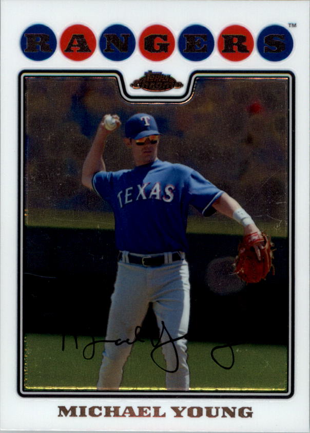 2008 Topps Chrom Baseballkarte #1-239 - wählen Sie Ihre Karte - Bild 241 von 325
