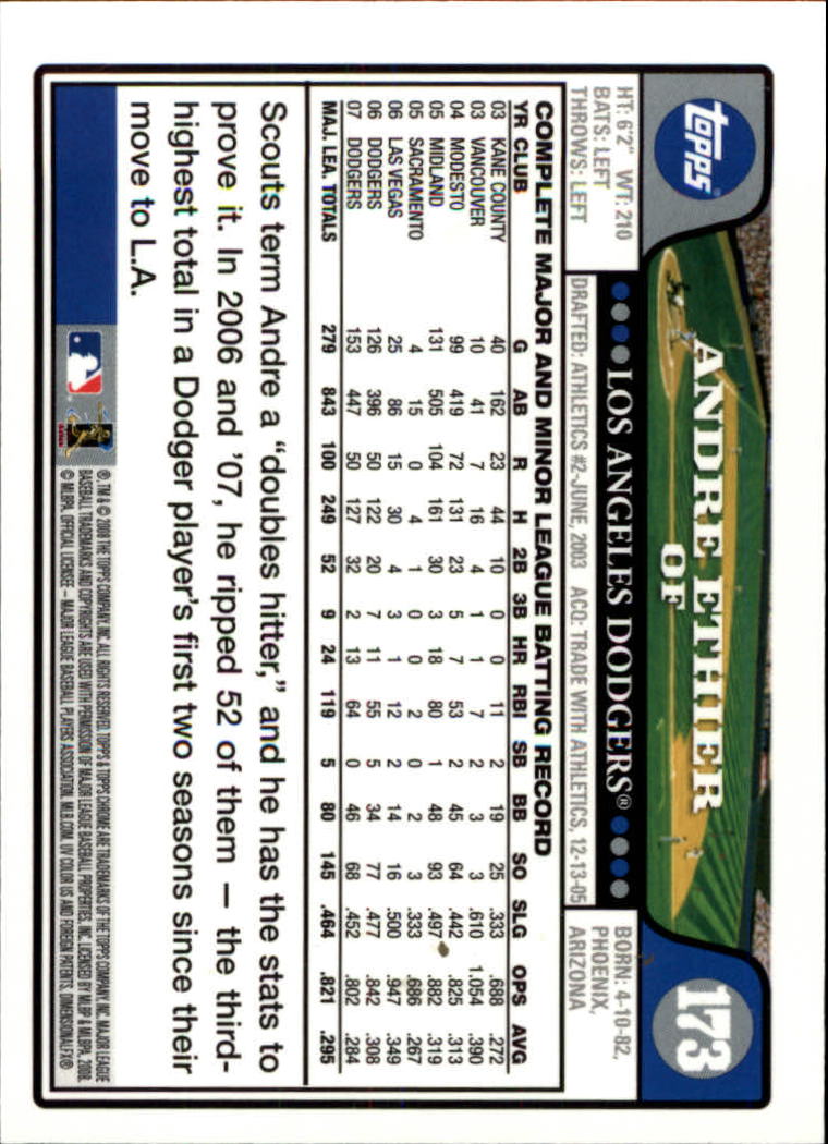 2008 Topps Chrom Baseballkarte #1-239 - wählen Sie Ihre Karte - Bild 248 von 325