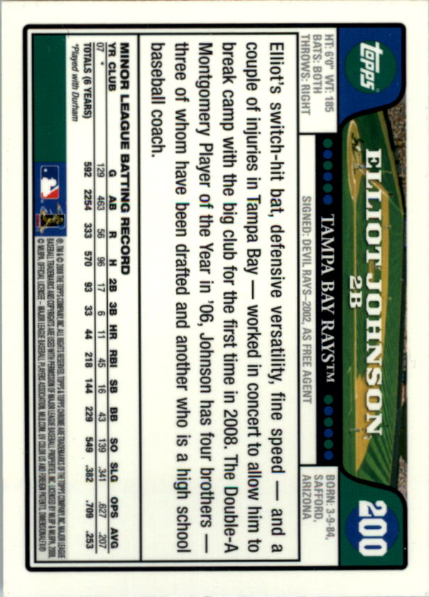 2008 Topps Chrom Baseballkarte #1-239 - wählen Sie Ihre Karte - Bild 290 von 325