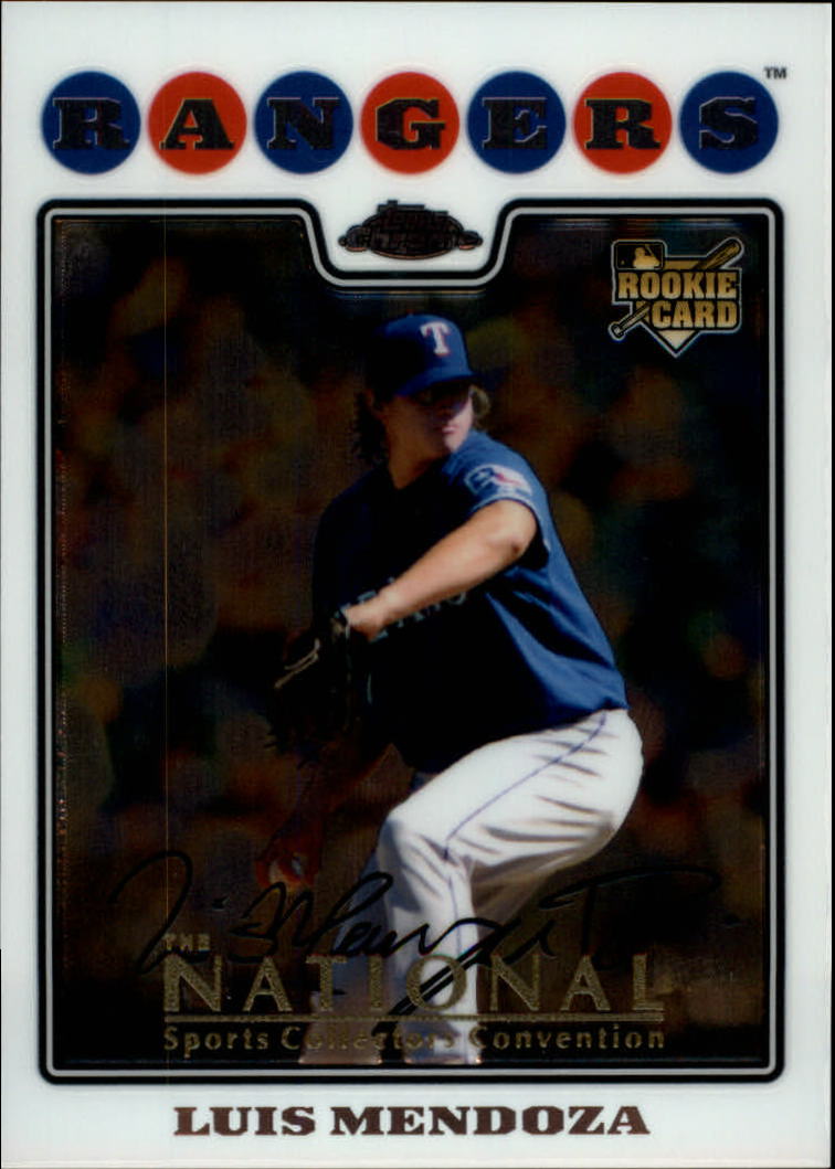 2008 Topps Chrom Baseballkarte #1-239 - wählen Sie Ihre Karte - Bild 291 von 325