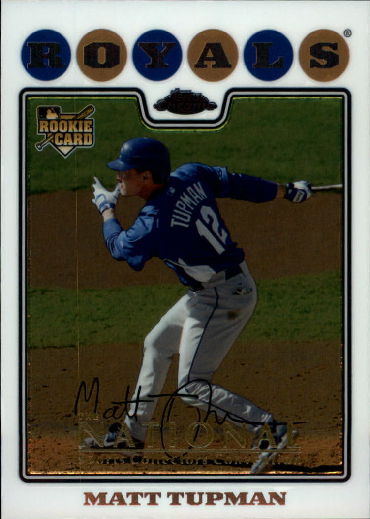 2008 Topps Chrom Baseballkarte #1-239 - wählen Sie Ihre Karte - Bild 305 von 325