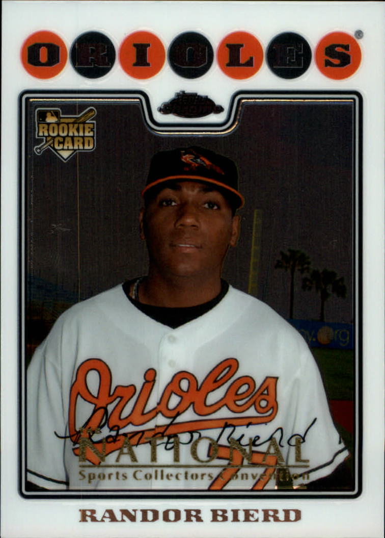 2008 Topps Chrom Baseballkarte #1-239 - wählen Sie Ihre Karte - Bild 307 von 325