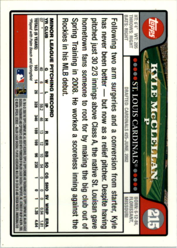 2008 Topps Chrom Baseballkarte #1-239 - wählen Sie Ihre Karte - Bild 316 von 325