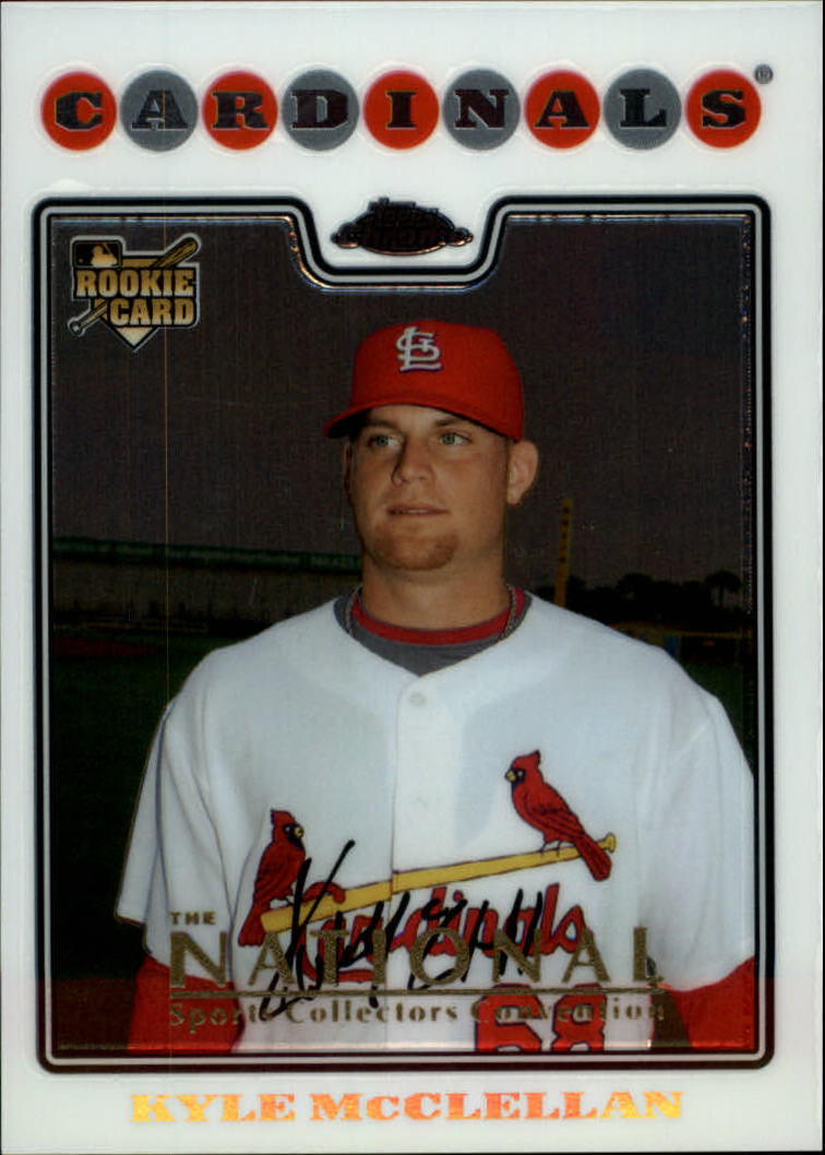 2008 Topps Chrom Baseballkarte #1-239 - wählen Sie Ihre Karte - Bild 315 von 325