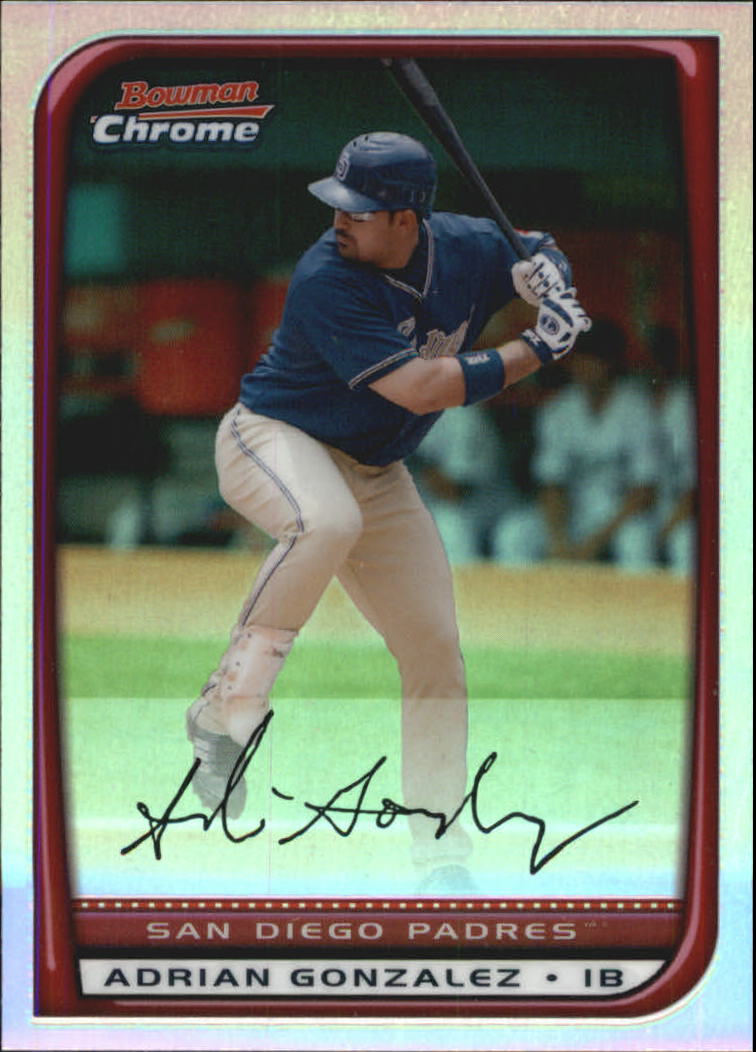 2008 Bowman Chrome Refractors Baseball Card Pick - Picture 34 of 423