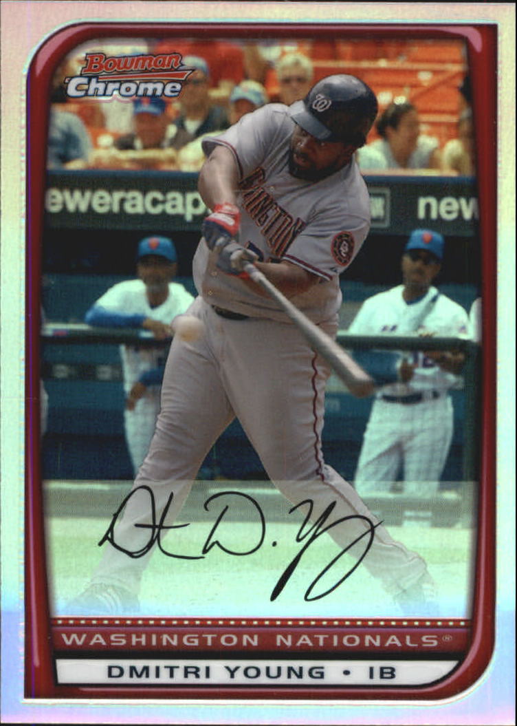 2008 Bowman Chrome Refractors Baseball Card Pick - Picture 42 of 423