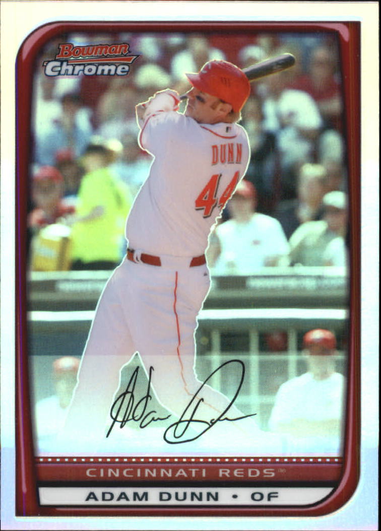 2008 Bowman Chrome Refractors Baseball Card Pick - Picture 48 of 423