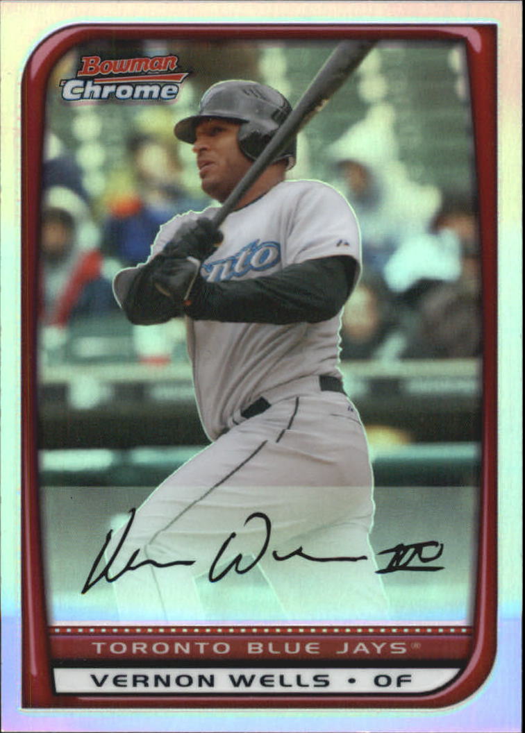 2008 Bowman Chrome Refractors Baseball Card Pick - Picture 100 of 423