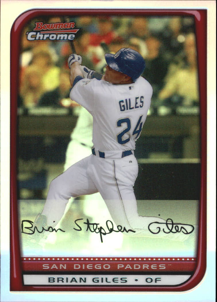 2008 Bowman Chrome Refractors Baseball Card Pick - Picture 118 of 423
