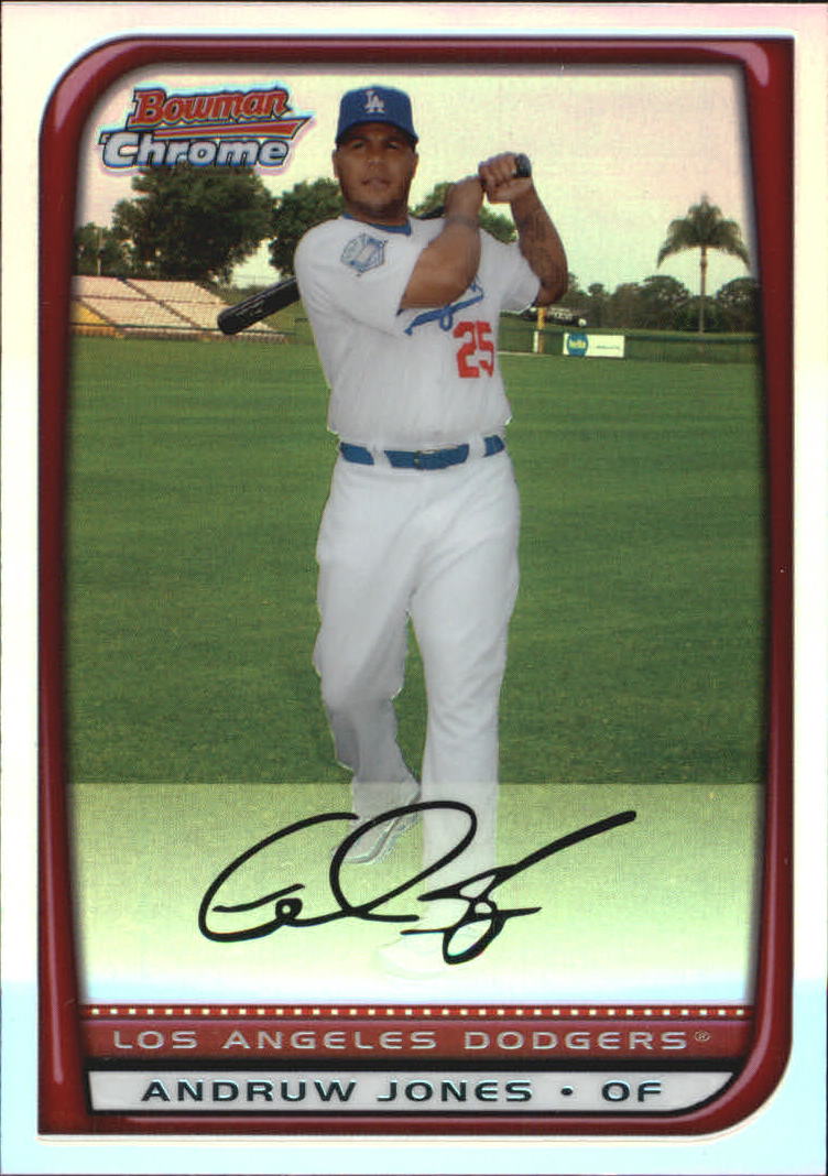 2008 Bowman Chrome Refractors Baseball Card Pick - Picture 168 of 423