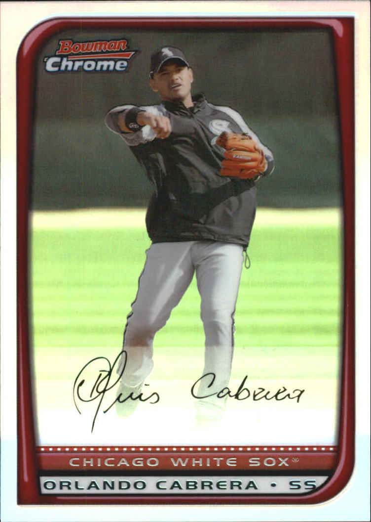 2008 Bowman Chrome Refractors Baseball Card Pick - Picture 200 of 423
