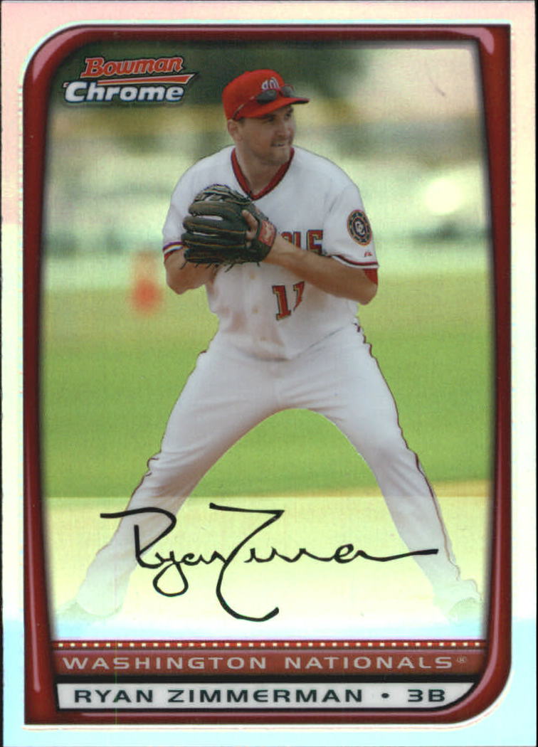 2008 Bowman Chrome Refractors Baseball Card Pick - Picture 206 of 423
