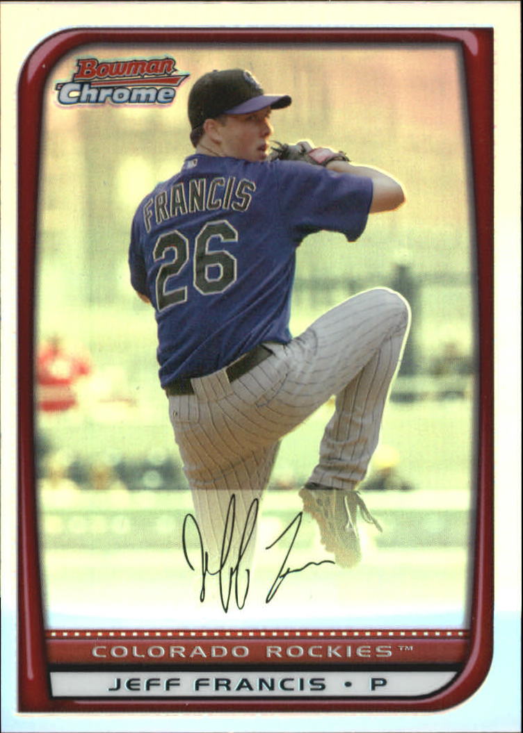 2008 Bowman Chrome Refractors Baseball Card Pick - Picture 222 of 423
