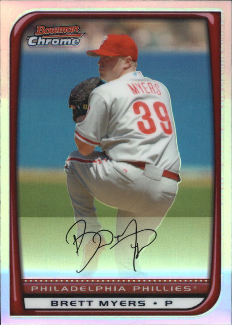 2008 Bowman Chrome Refractors Baseball Card Pick - Picture 332 of 423